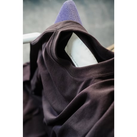 nonnotte "Hard Twist Balance Jersey" C/N Oversized Tapered  Long Sleeve