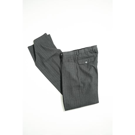 BIBOJA High Waisted Flare Trousers - No Pleat/L-Pockets