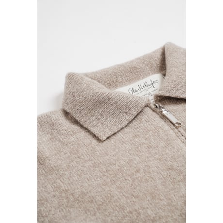Olde H&Daughter WOOL/CASHMERE HALF ZIP P/O