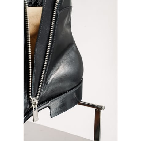 Post Production Side Zip Boots "calf"