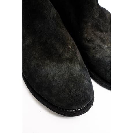 GUIDI "596GY" BACK ZIP BOOTS