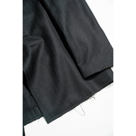 LEA BOBERG Ex. R.P.L. BLAZER - DARK NAVY TWIST HERRINGBOONE
