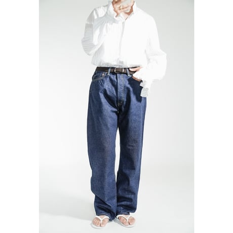 cantate Denim Straight Trousers (ONE WASH)