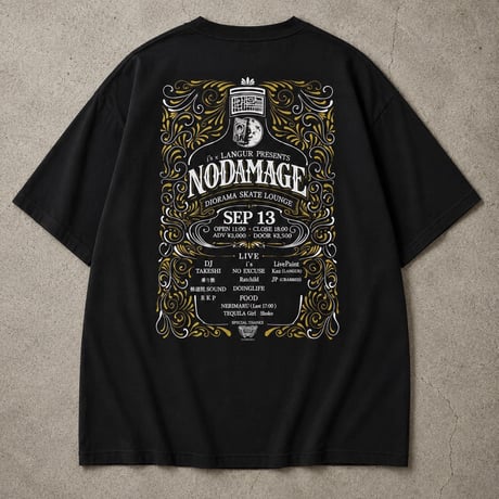 "NODAMAGE" SHORT SLEEVE 2026