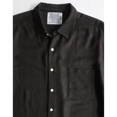 SUNNY ELEMENT/Vineyard Shirt(Black Mix)
