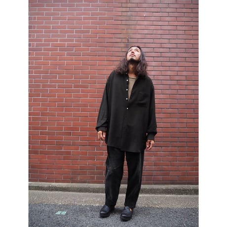 SUNNY ELEMENT/Vineyard Shirt(Black Mix)