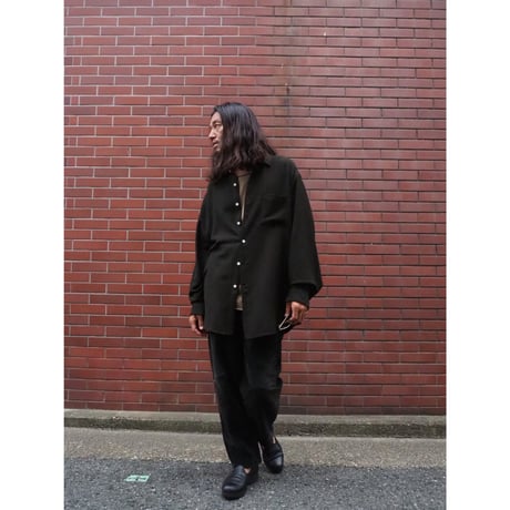 SUNNY ELEMENT/Vineyard Shirt(Black Mix)