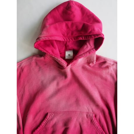 MOOJIMOOJI/OVERSIZE CROP HOODIE AGED