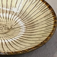 和食器 小鹿田焼 黒木昌伸窯 大皿 24cm 刷毛目 白