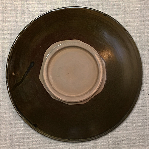 和食器 小鹿田焼 黒木昌伸窯 大皿 21cm 飛び鉋 緑 | うつわの店