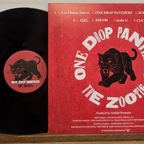 (LP)THE ZOOT16/ ONE DROP PANTHERS 9/9発売　新品未使用盤