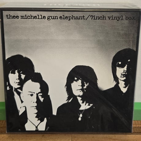 (7EPx 8枚組)THEE MICHELLE GUN ELEPHANT /7インチVINYL BOX 特典付　新品未使用盤