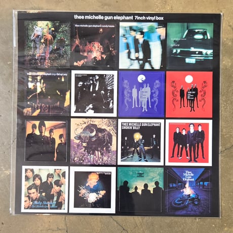 (7EPx 8枚組)THEE MICHELLE GUN ELEPHANT /7インチVINYL BOX 特典付　新品未使用盤