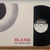 (LP)THE KING LION /BLANK 2019年レコード化　稀少レコード放出　新品未使用盤