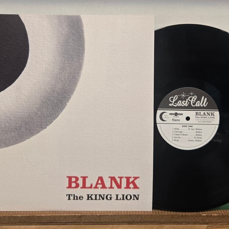 (LP)THE KING LION /BLANK 2019年レコード化　稀少レコード放出　新品未使用盤