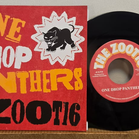 (7EP)THE ZOOT 16 /ONE DROP PANTHERS 9月9日発売　新品未使用盤