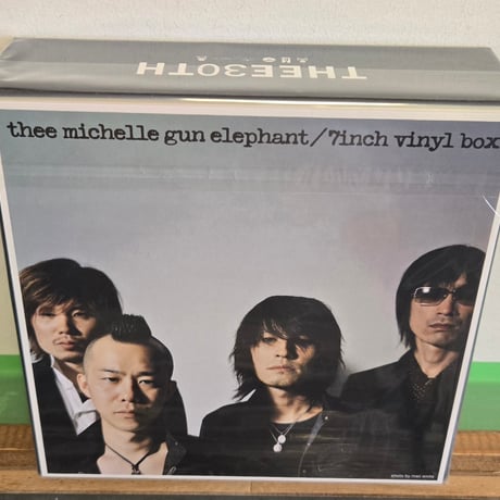 (7EPx 8枚組)THEE MICHELLE GUN ELEPHANT /7インチVINYL BOX 特典付　新品未使用盤