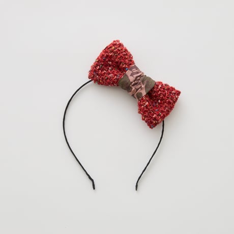 Tweed Ribbon Alice Band
