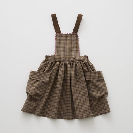 Country Check Pinafore Dress