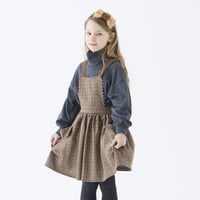 Country Check Pinafore Dress