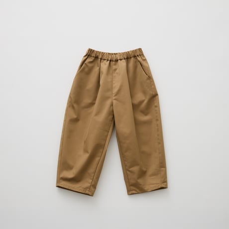 Iridescent Gabardine Barrel Pants with Waist Belt Bag