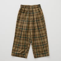 Womens Brit Check Wide Pants