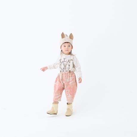 CastleTown print Suspenders Pants