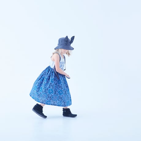Sample / AZULEJOS Suspender Skirt