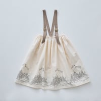 ElfHeim Suspenders Skirt size90