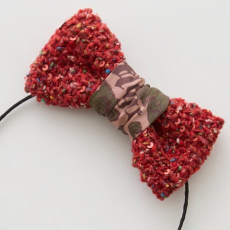 Tweed Ribbon Alice Band