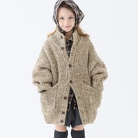 Nep Yarn Knit Cardigan