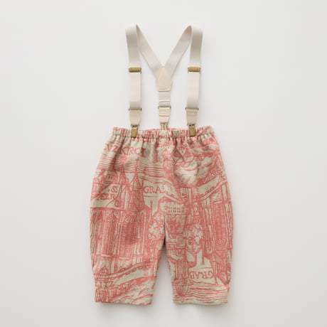 CastleTown print Suspenders Pants