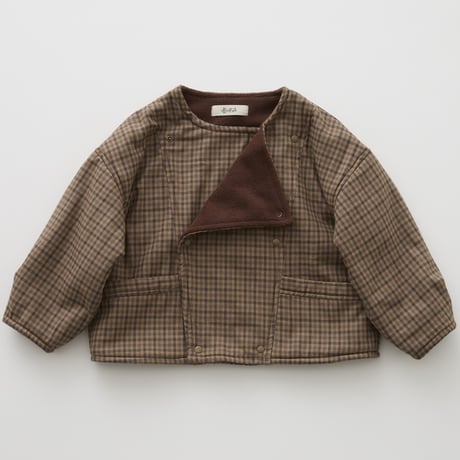 Country Check Short Coat