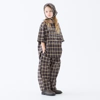 Brit Check Wide Pants  size140