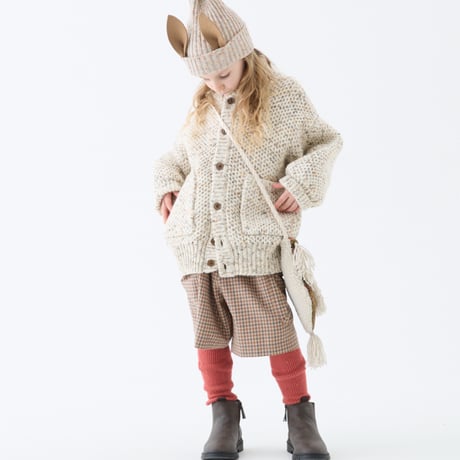 Nep Yarn Knit Cardigan