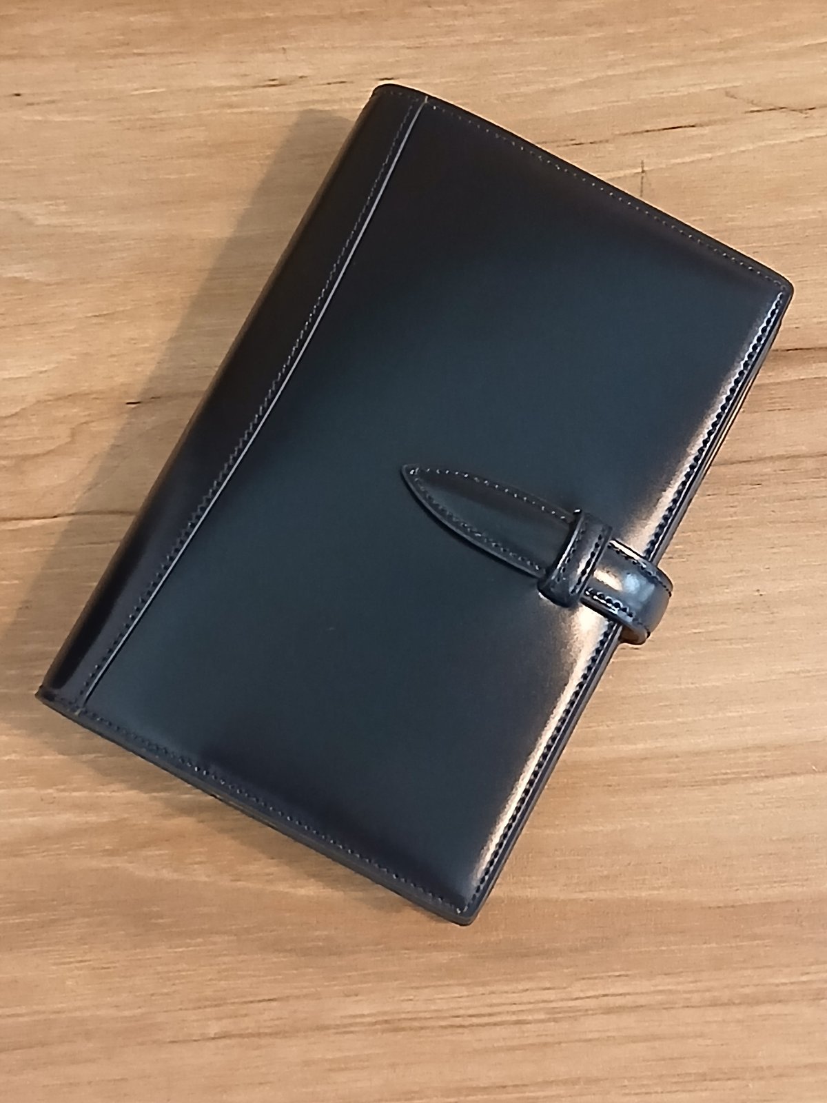 Brelio NO.581 LEDER CORDOVAN バイブルベルト 19mm システム手