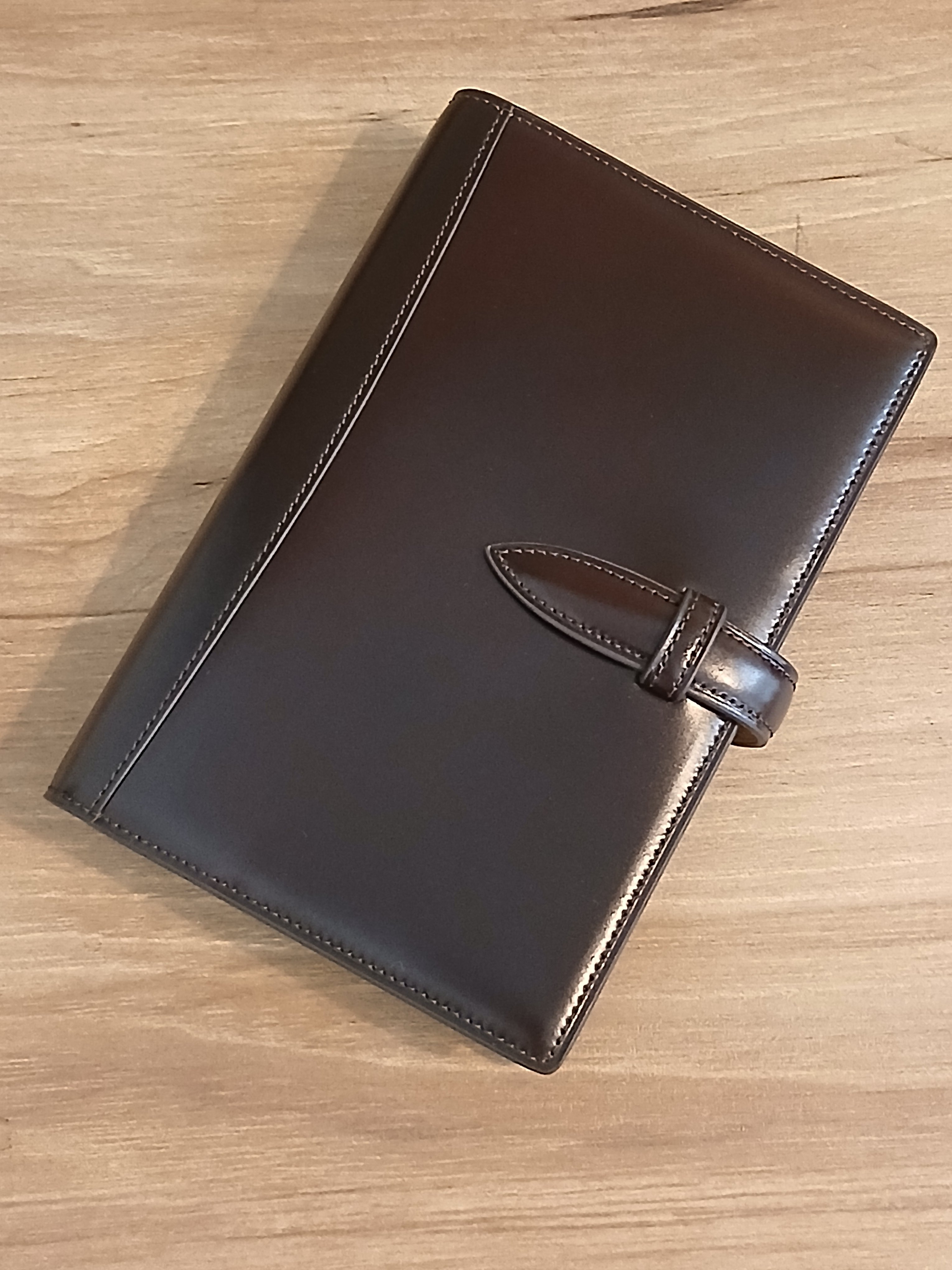 Brelio NO.581 LEDER CORDOVAN バイブルベルト 19mm システム手