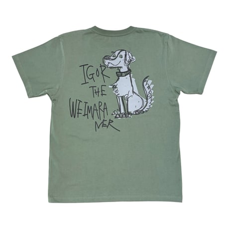 【T-shirt】I001 シティグリーン