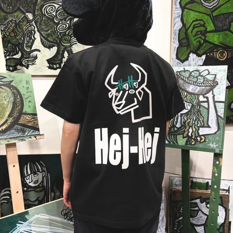 Hej-HejロゴT-shirt