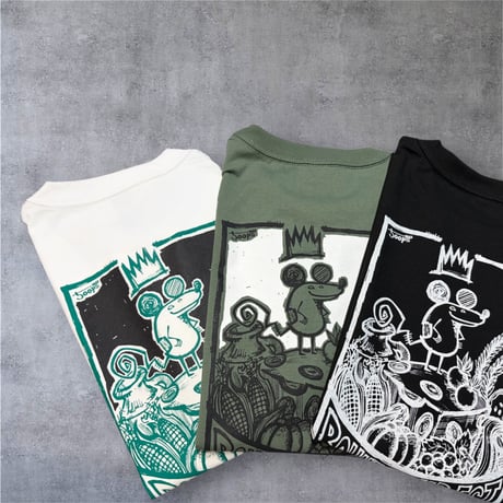 【T-shirt】V002 シティグリーン