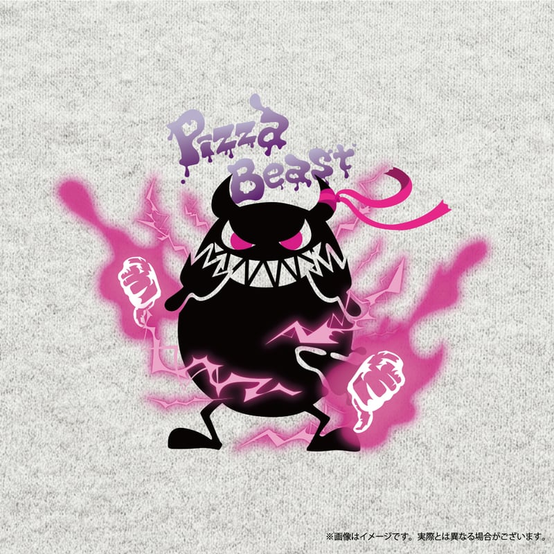 さおぴー様 受注】ピザビくん おじリーグコラボフーディ(BLACK・OATMEAL) 受注販売