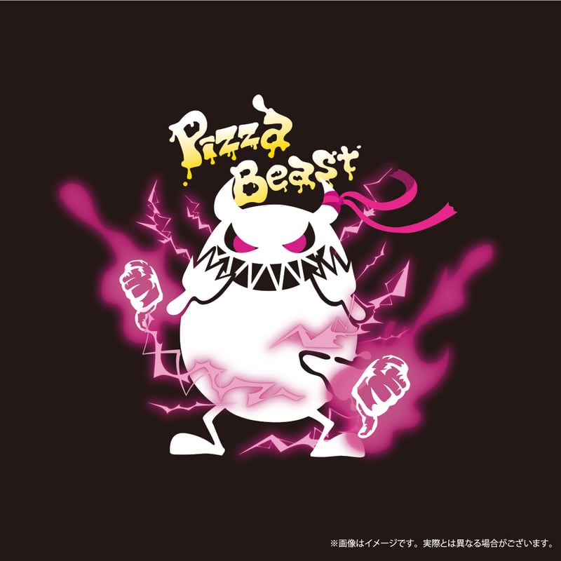 受注】ピザビくん おじリーグコラボフーディ(BLACK・OATMEAL) 受注販売