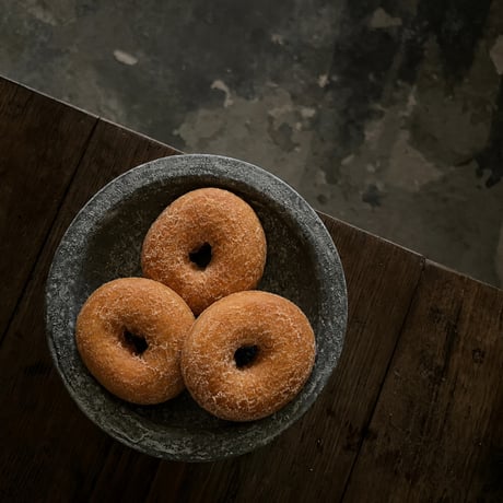 Brioche donuts 生ブリオッシュドーナッツ（きび砂糖）3個セット