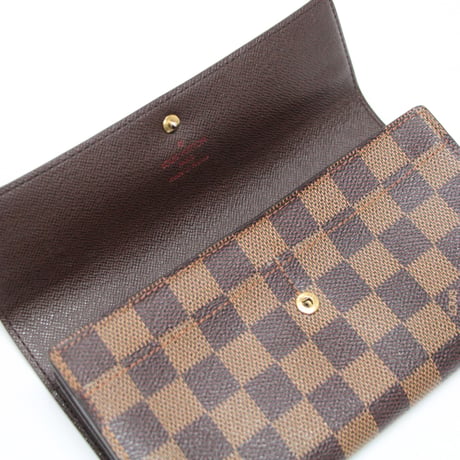Louis Vuitton Porto Monnaie Credit Wallet Damier Canvas N61724 #75654