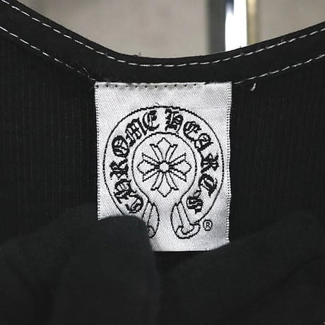 Chrome Hearts Vintage "FUCK YOU" Large Cross Print Tank Top #104310