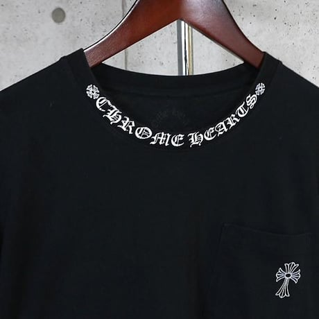 Chrome Hearts Neck Logo Long Sleeve T-Shirt #104241