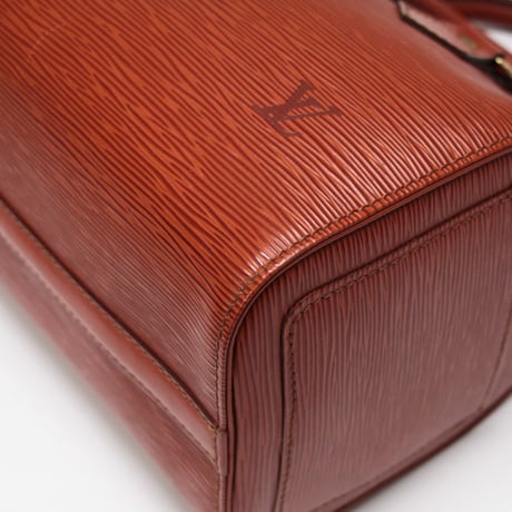 Louis Vuitton Speedy 25 Handbag Epi Leather Brown M43013  #75121