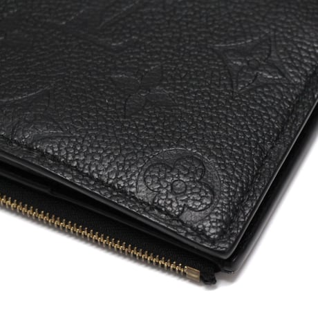 Louis Vuitton Portefeuille Lisa Coin Purse Monogram Empreinte Black M83365 #74690