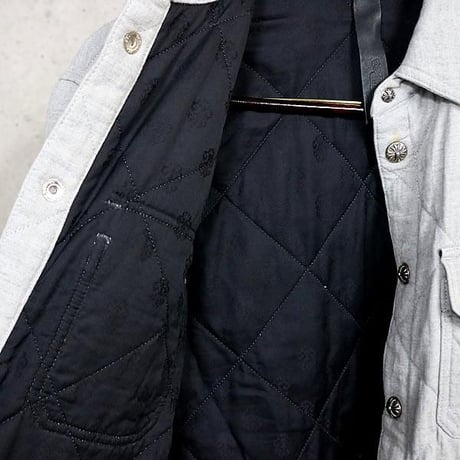 Chrome Hearts WORK DOG FBRC SHIRT Work Dog Quilted Jacket ＃104795