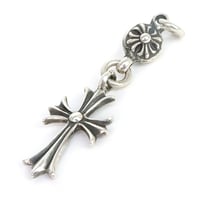 Chrome Hearts One Ball Tiny CH Cross Pendant #19924